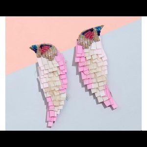 New Blush Mignonne Gavigan Bird Earrings